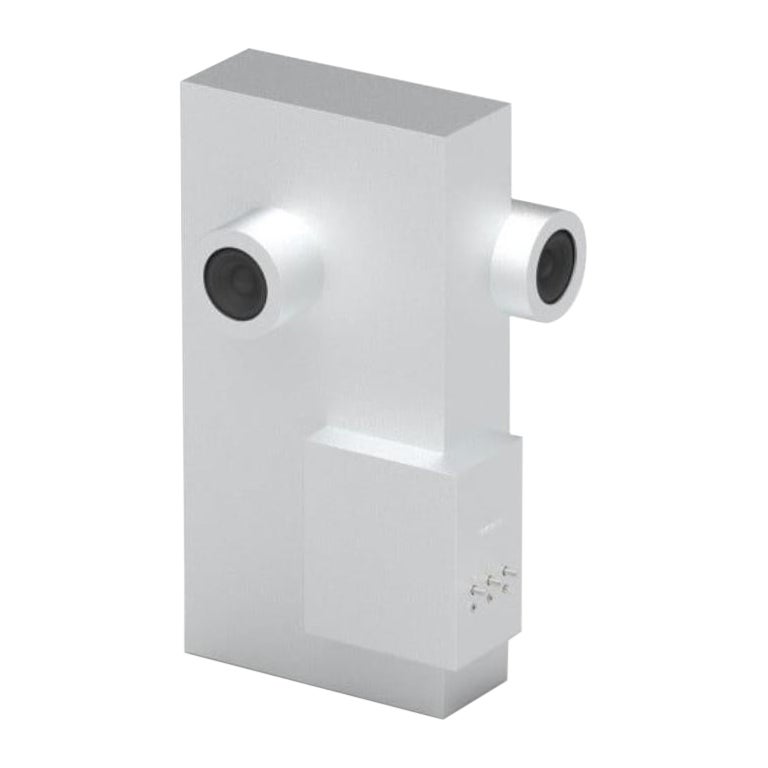 Brutalist Speaker in Metal by Transparent