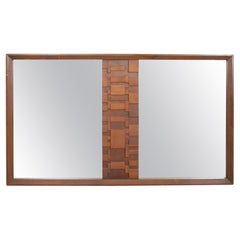 Brutalist 'Staccato' Mirror by Lane Furniture