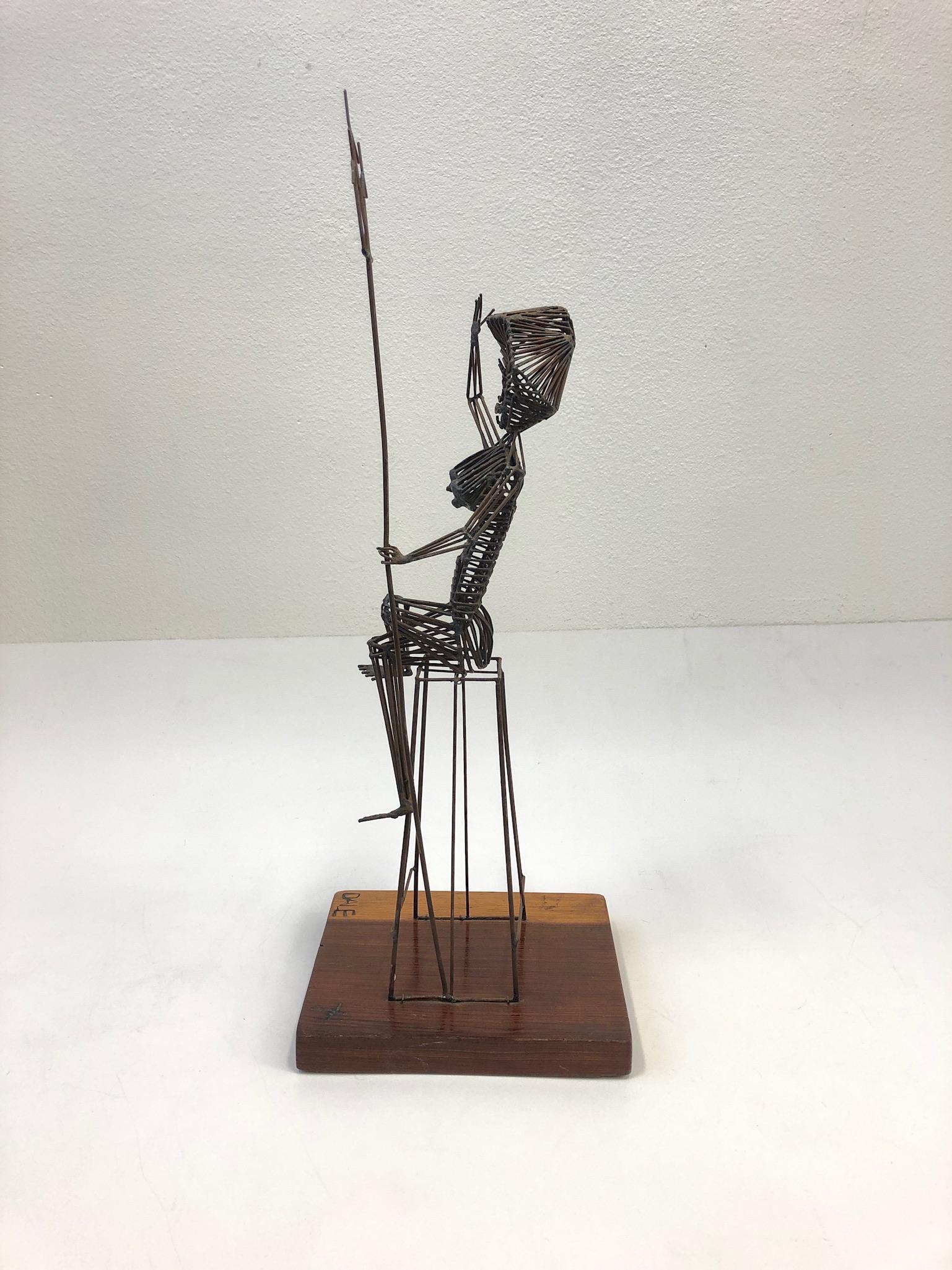 Brutalist Steel Sculpture of “Amphetrite” by Dale Edwards  In Good Condition For Sale In Palm Springs, CA