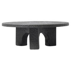 Brutalist Stone Coffee Table Ado Chale Style 1960