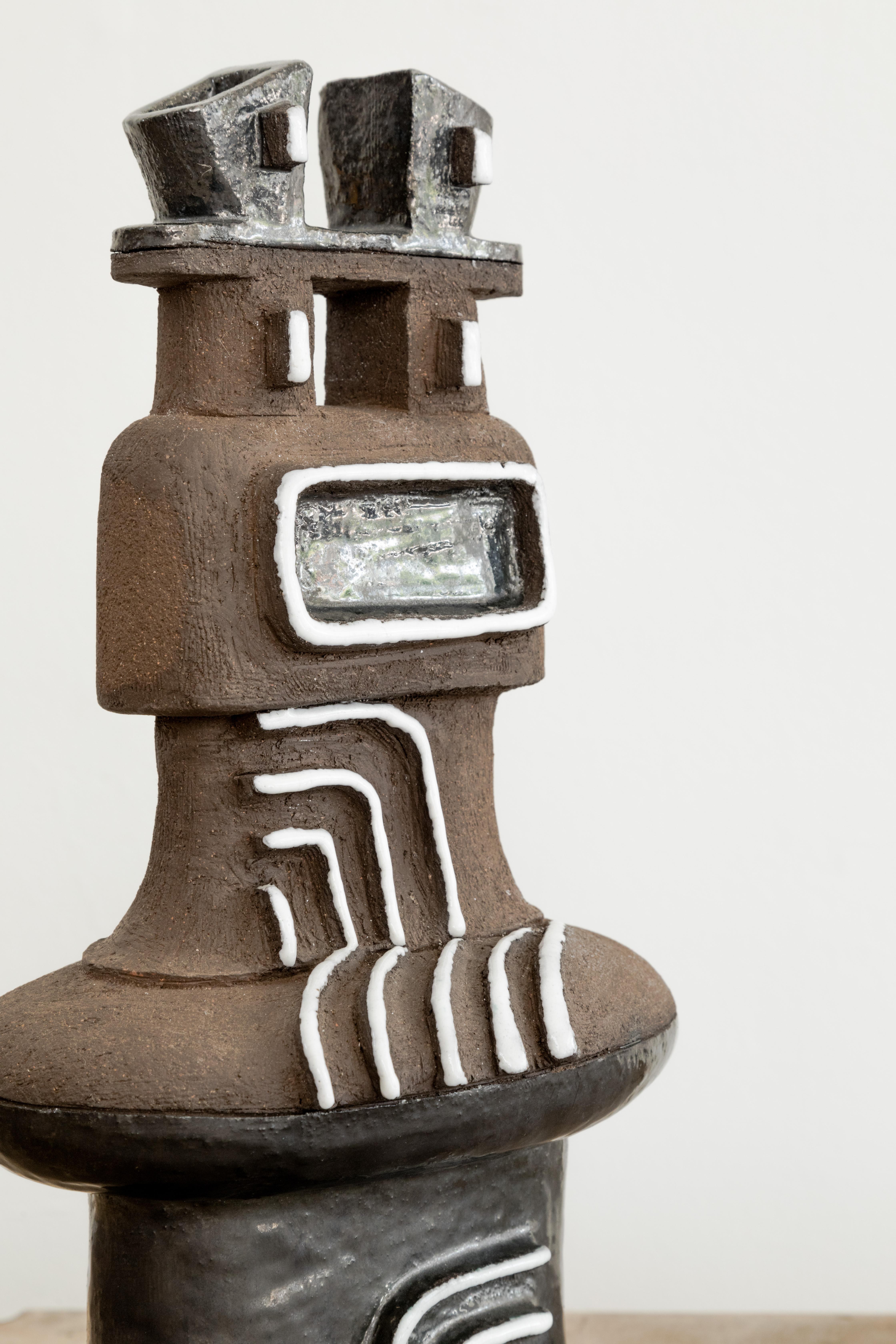 Scultura brutalista in gres in vendita 1