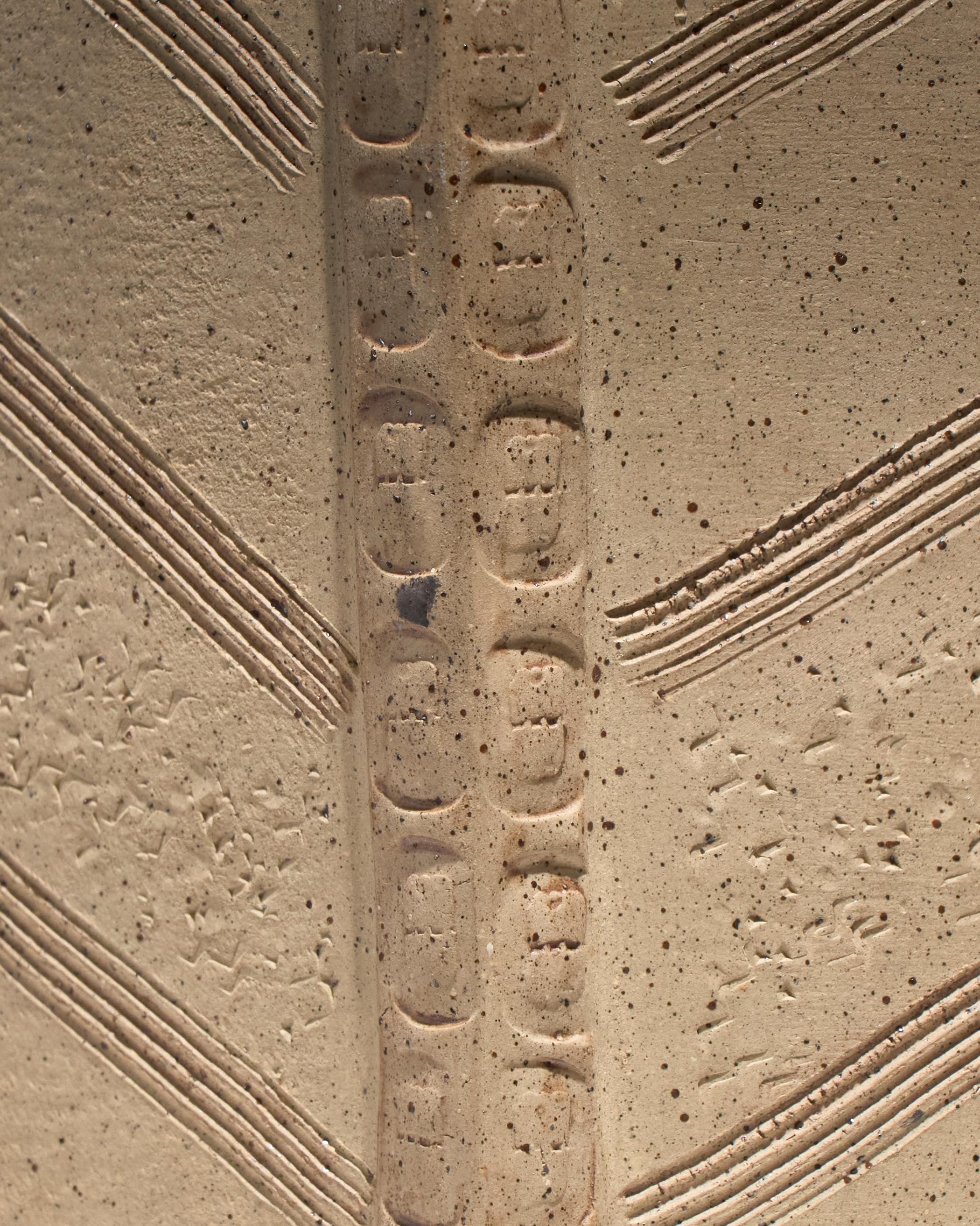 Brutalist Stoneware Soliflore, 1960s For Sale 3