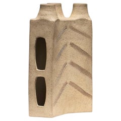 Brutalist Stoneware Soliflore, 1960s