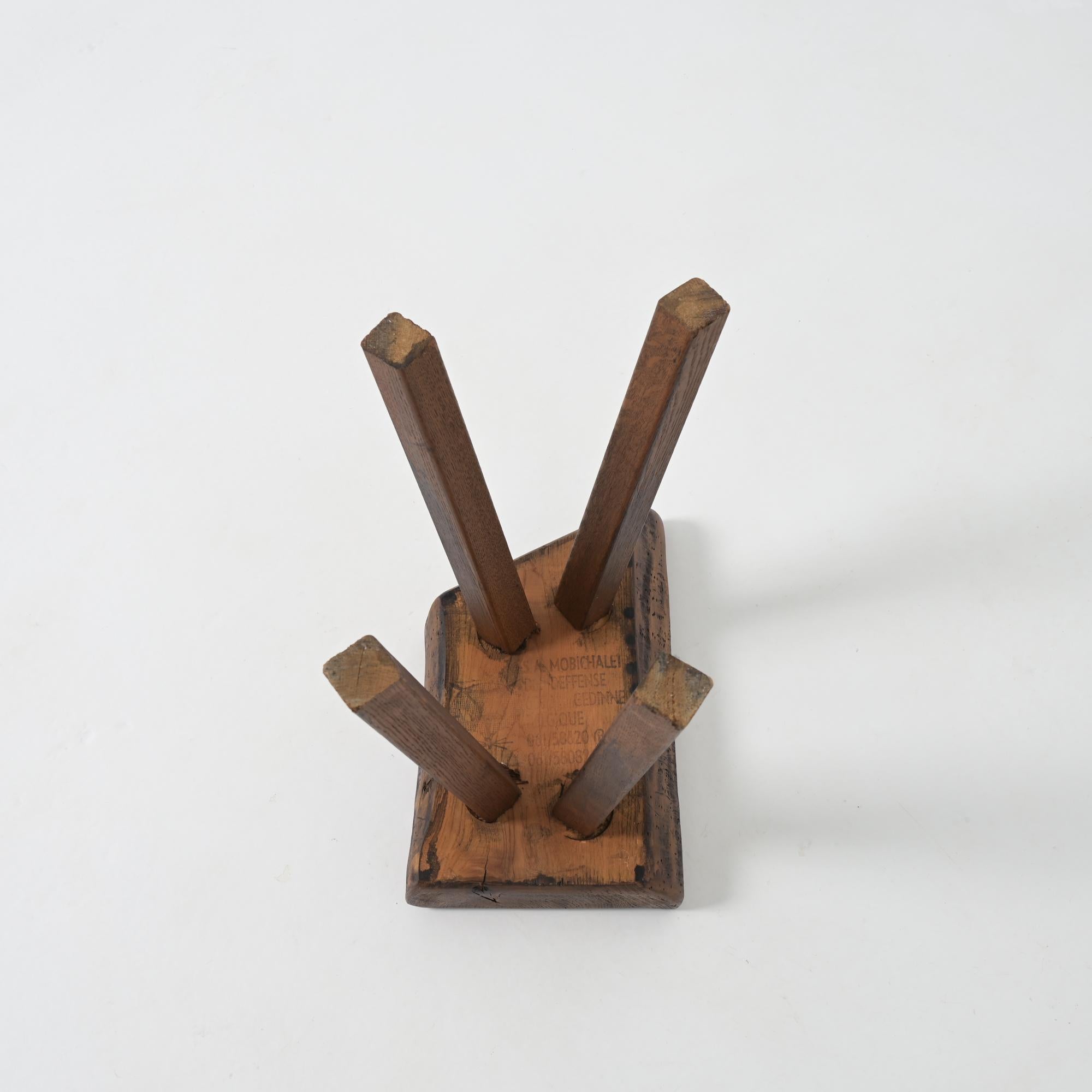 Brutalist Stool by Mobichalet en vente 5