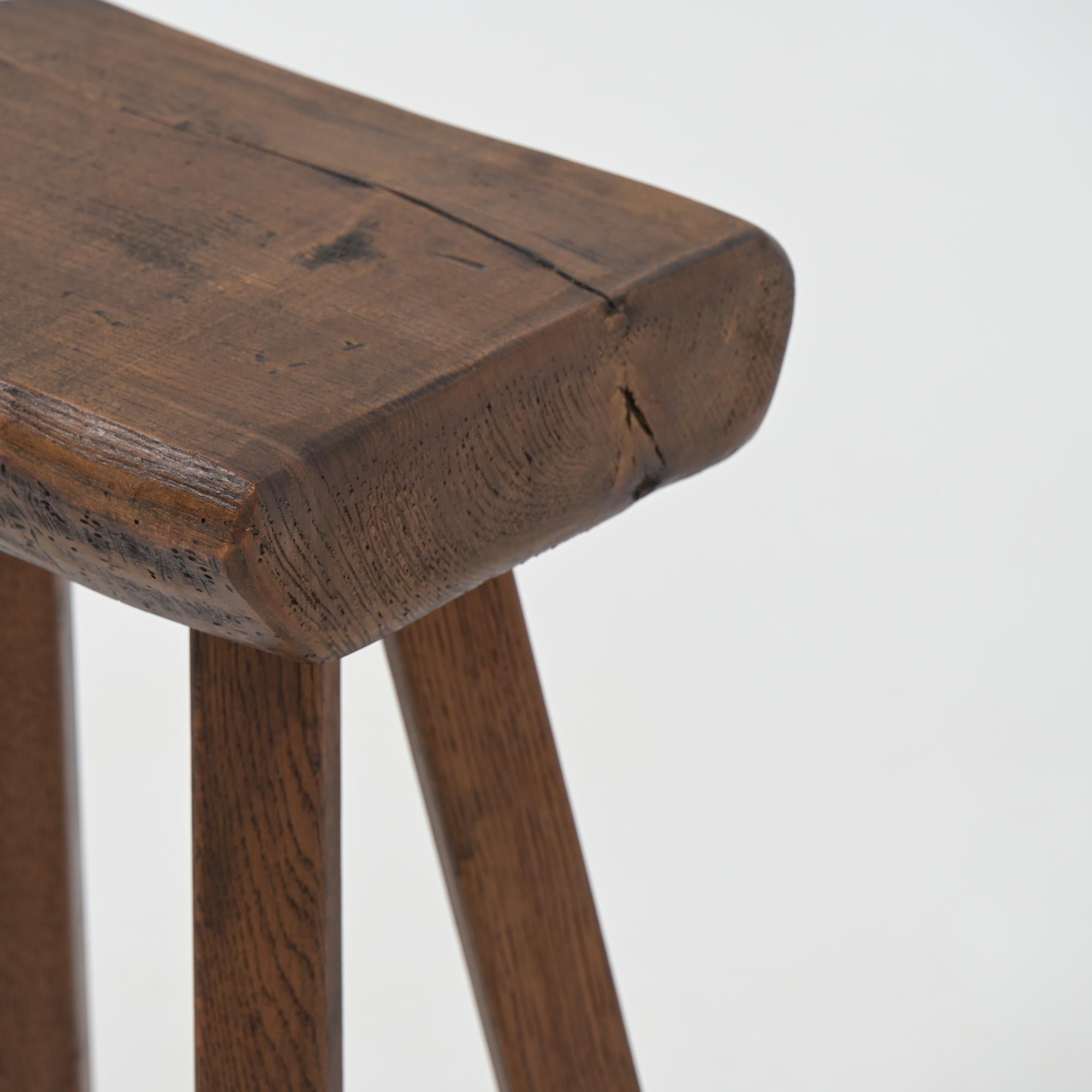Brutalist Stool by Mobichalet en vente 1