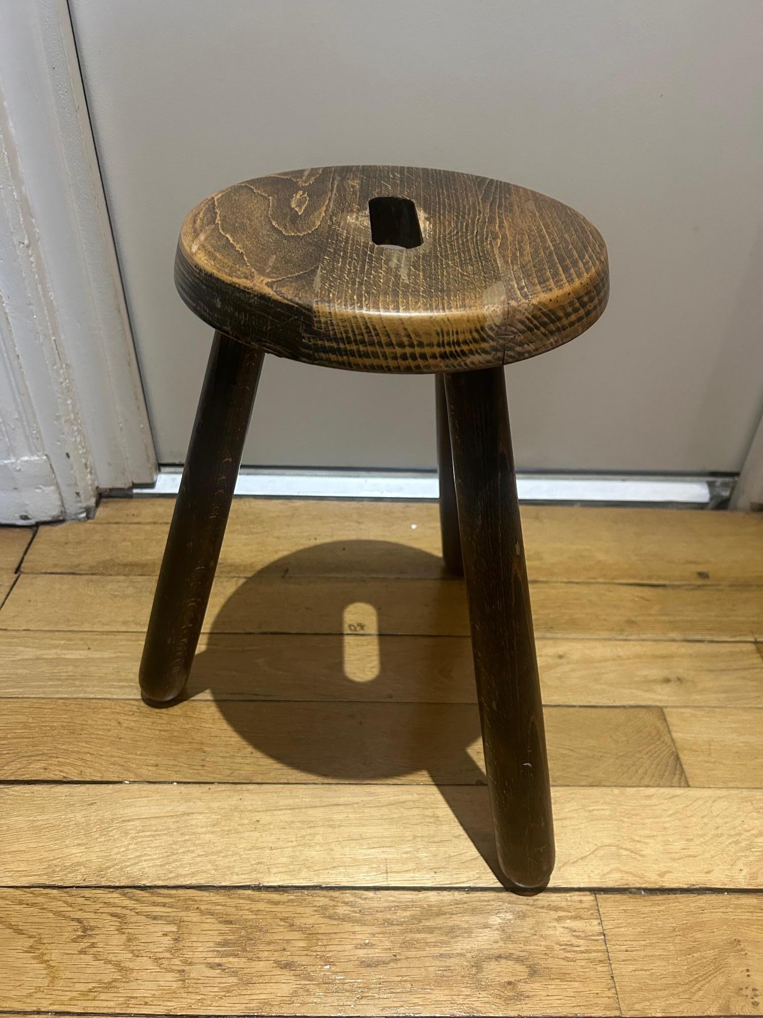 Brutalist brutalist stool For Sale