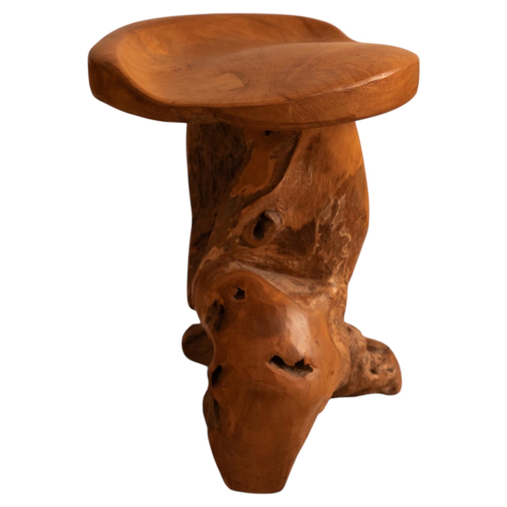Brutalist stool For Sale