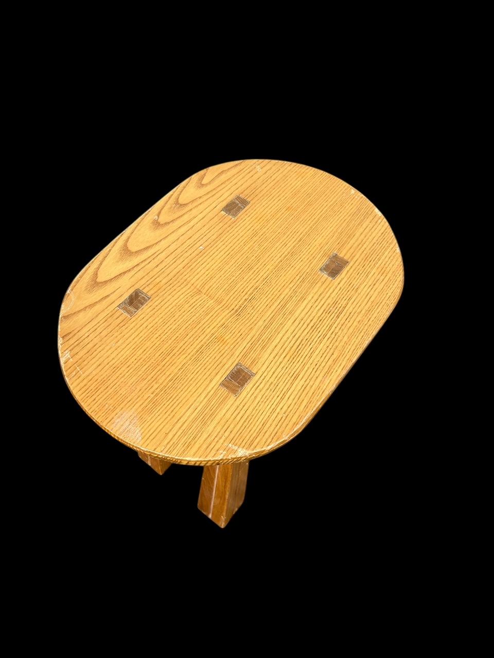 brutalist stool from the 1970's For Sale 2