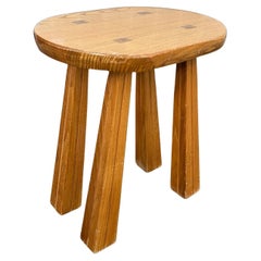 brutalist stool from the 1970's