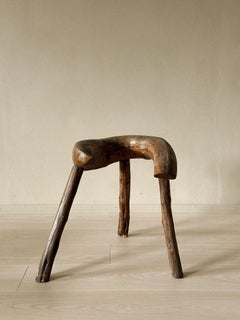 Tabouret de style brutaliste, Norvège, vers les années 1960