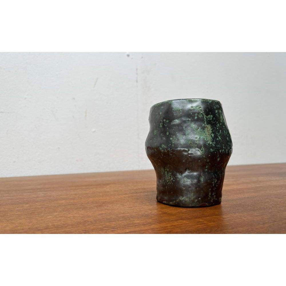 Brutalist Studio Pottery Vase, Germany, 1980s For Sale 5