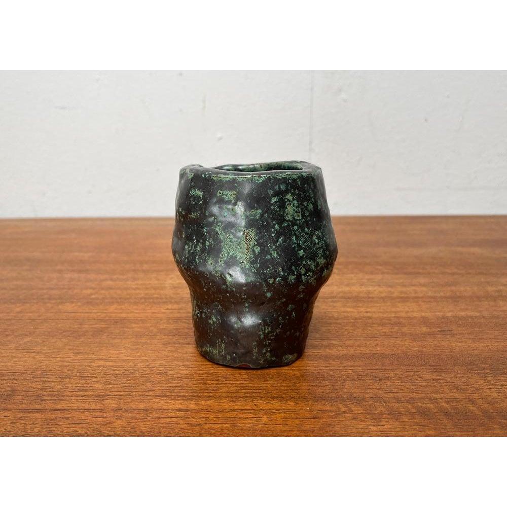 Brutalist Studio Pottery Vase, Germany, 1980s For Sale 2