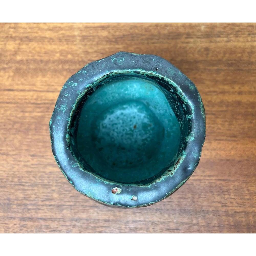 Brutalist Studio Pottery Vase, Germany, 1980s For Sale 3