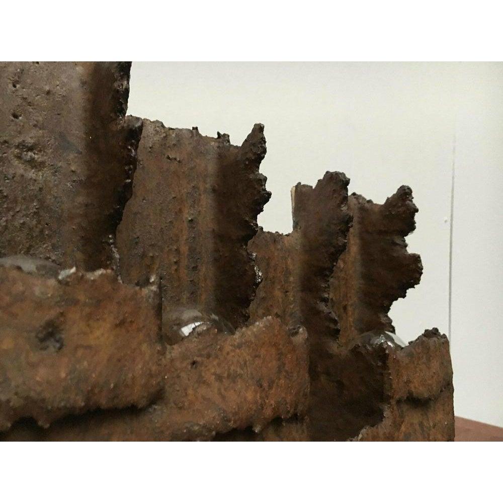 Brutalistische Studio Pottery Wandleuchte im Angebot 2