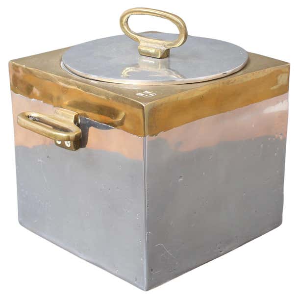 Vntage Md Century ce Bucket Faux Leather Handles Moldtroncs 60s 70s Vntage Md Century ce Bucket Faux Leather Handles Moldtroncs 60s 70s
