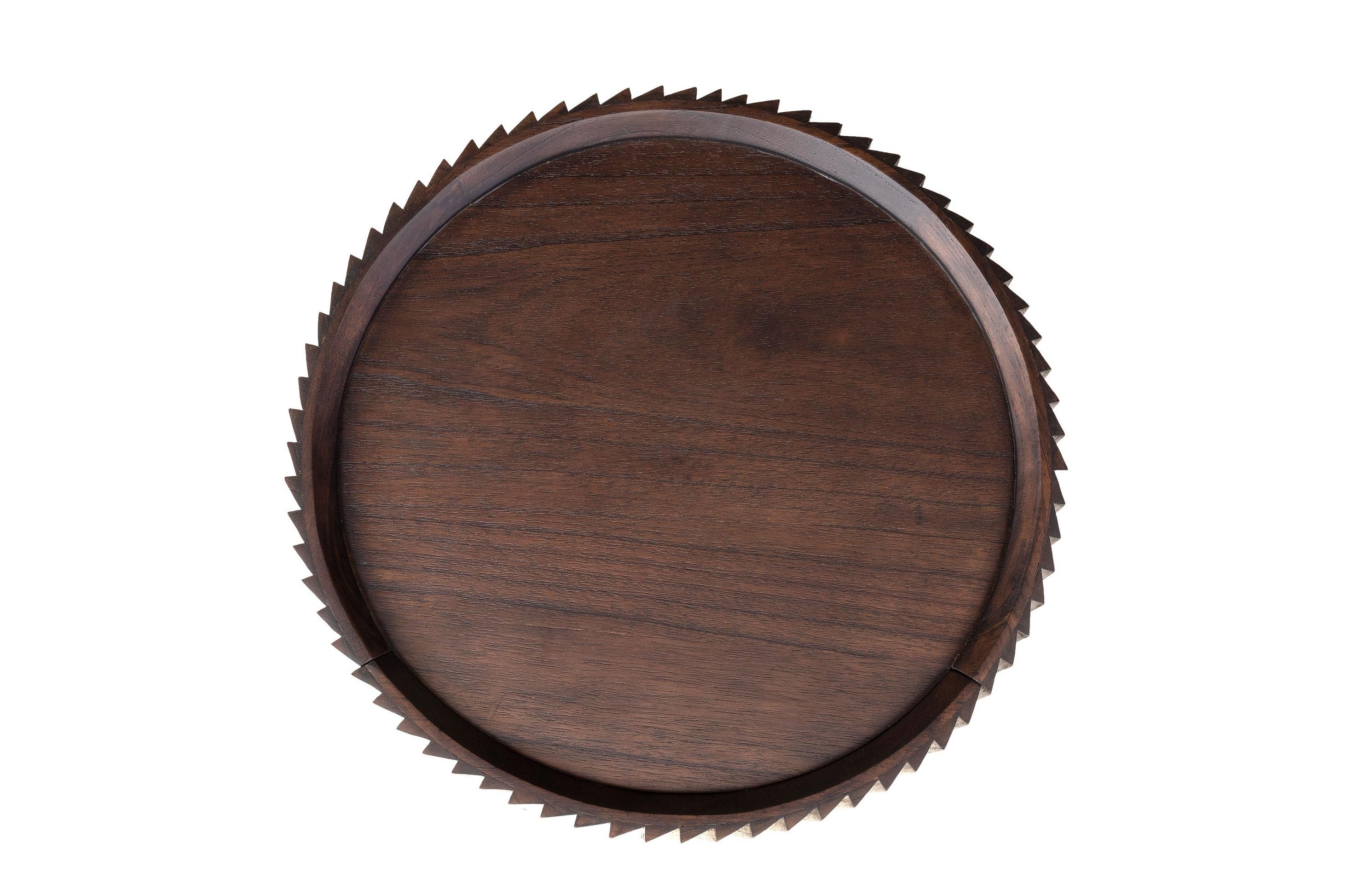 table de chevet ronde en bois