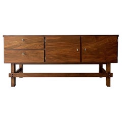 Vintage Brutalist style cabinet from the 50s