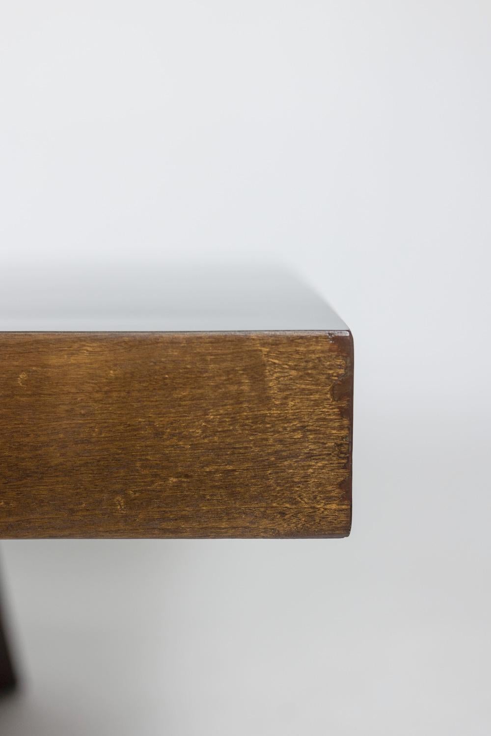 Brutalist style coffee table, 1970s Bon état - En vente à Saint-Ouen, FR