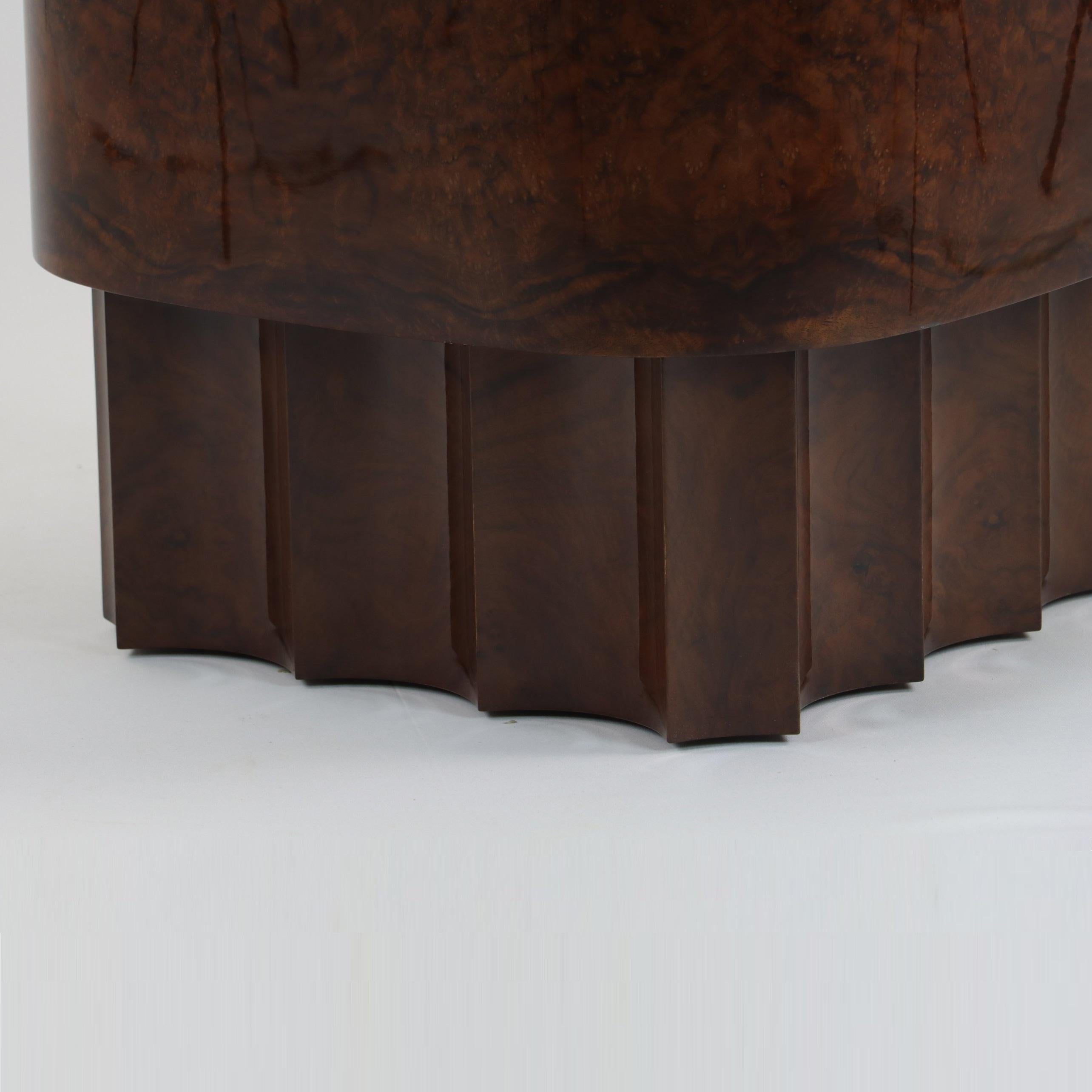 Brutalist Style Coffee Table In Aged Plastered Finish By José Castro en vente 2