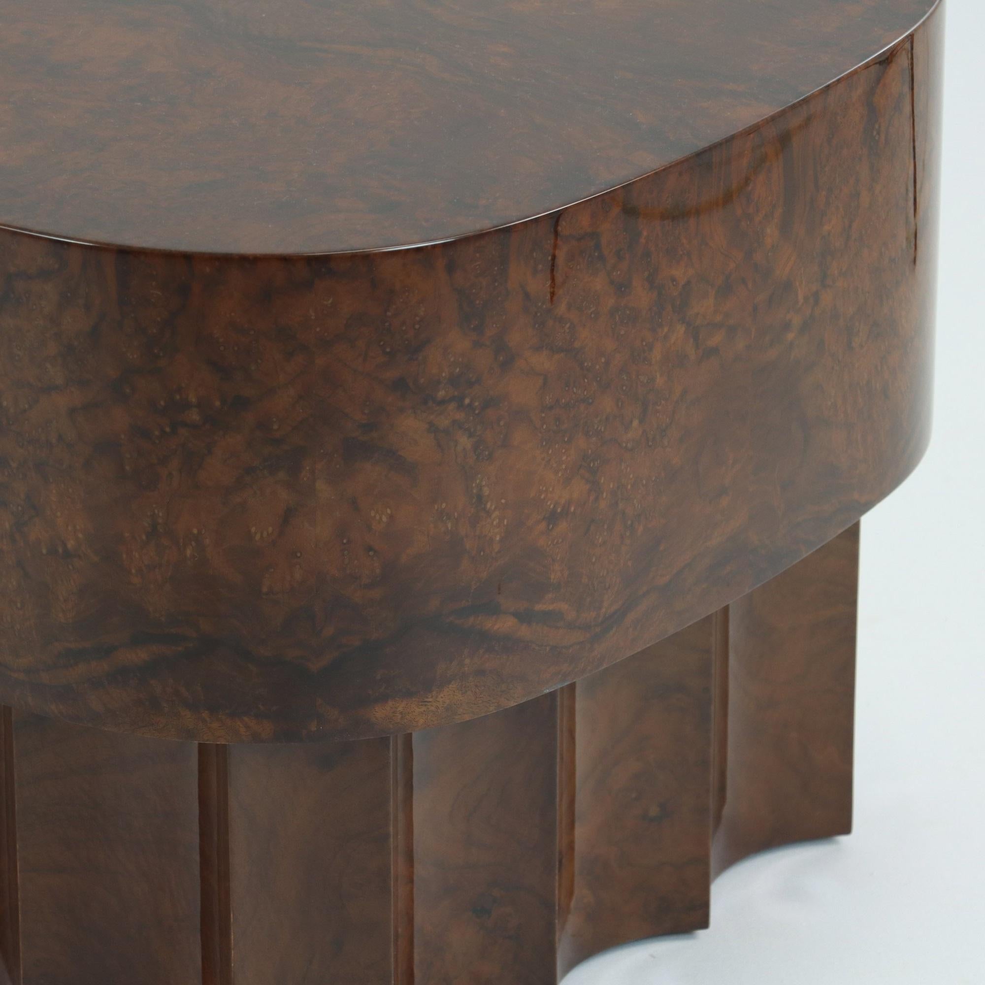 Brutalist Style Coffee Table In Aged Plastered Finish By José Castro en vente 1