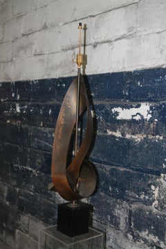 Lampe im brutalistischen Stil von Richard Barr für die Laurel Lamp Co.