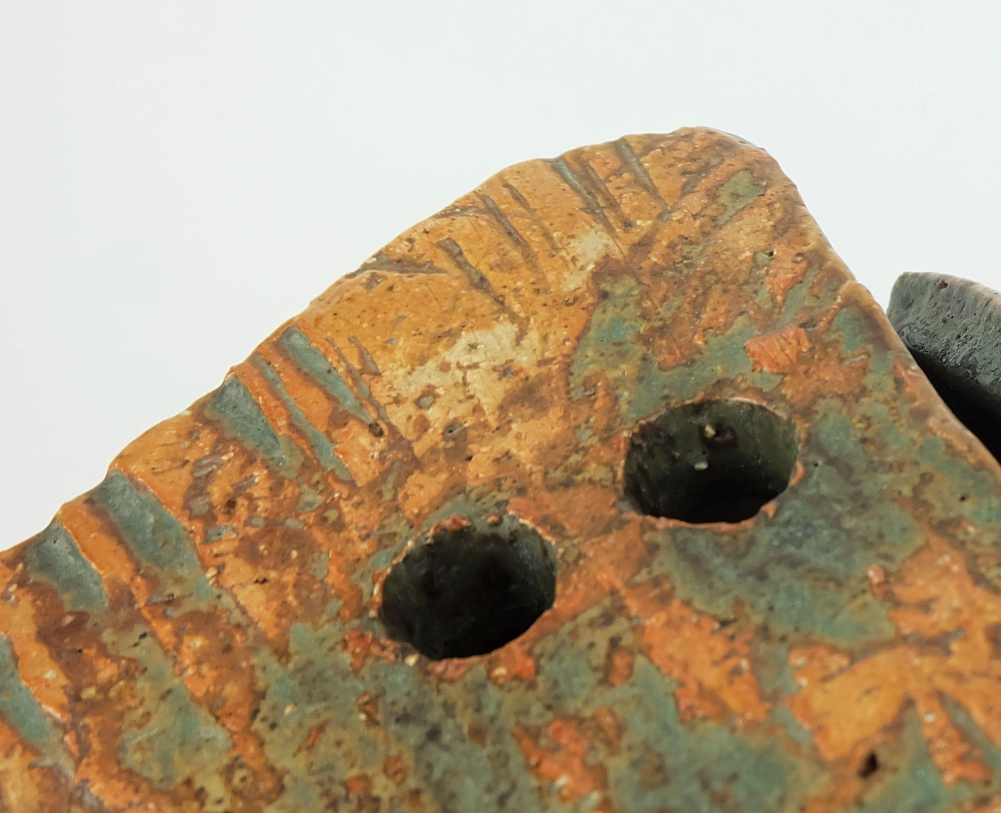 brutalist style VASE ceramic object robert sturm 1970s studio pottery For Sale 4
