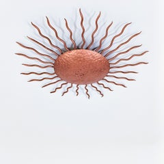 Incasso in ferro battuto in stile brutalista di Ferro Art, Spagna, anni '50