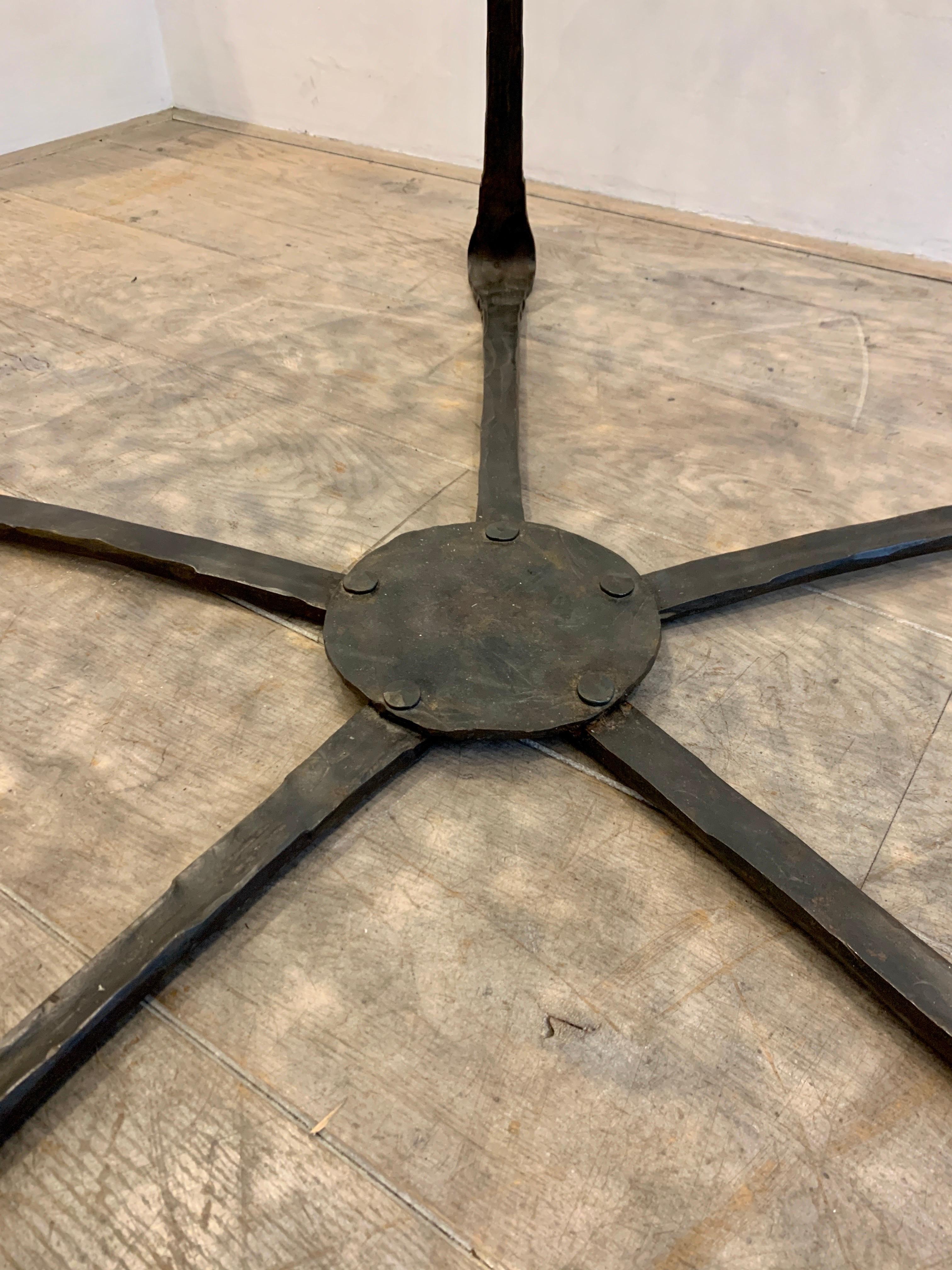 Brutalist Coffee Table in Artisan Glass and Bronze by Lothar Klute, 1980s 7