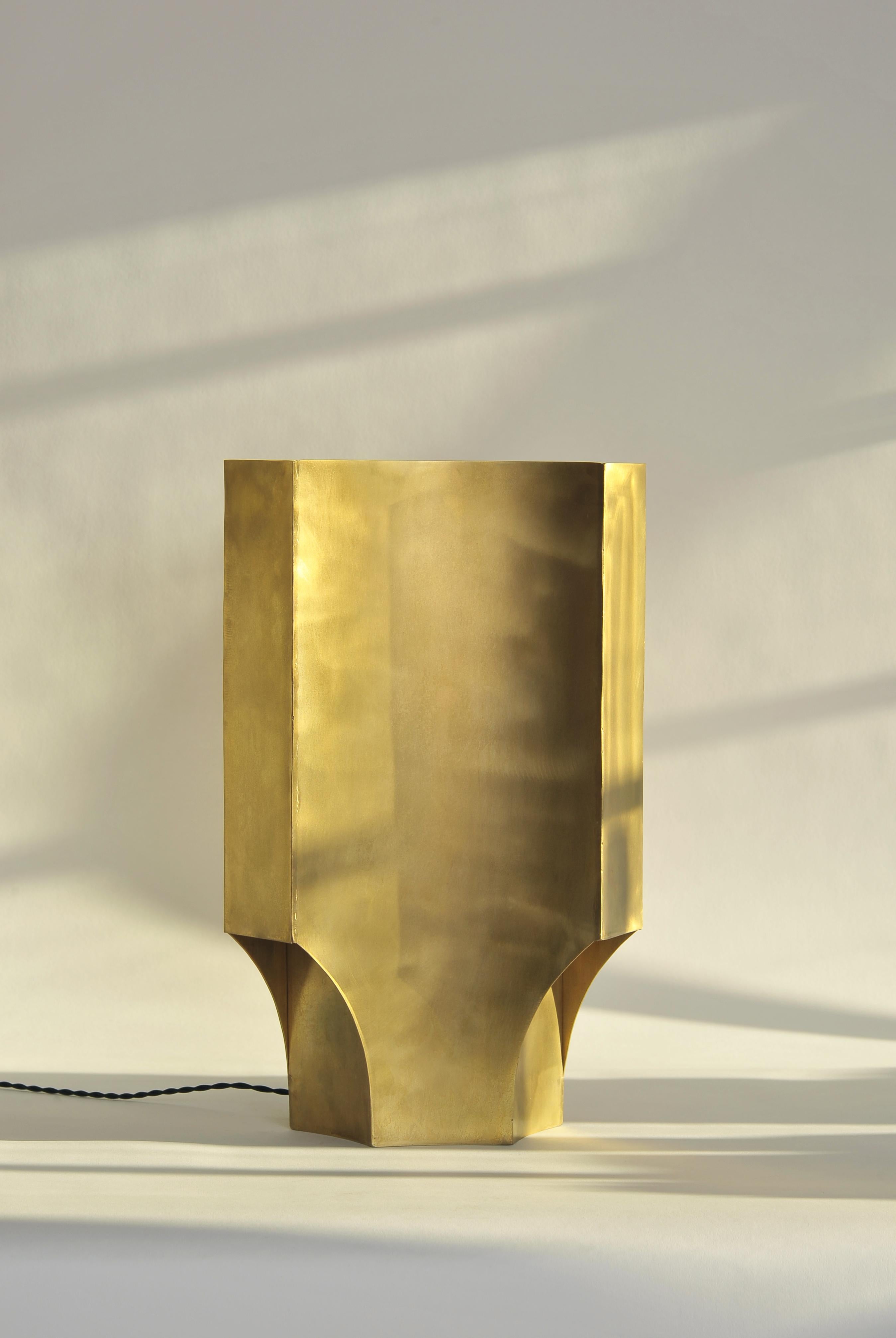 Brutalist Table Lamp by Lukasz Friedrich For Sale 2