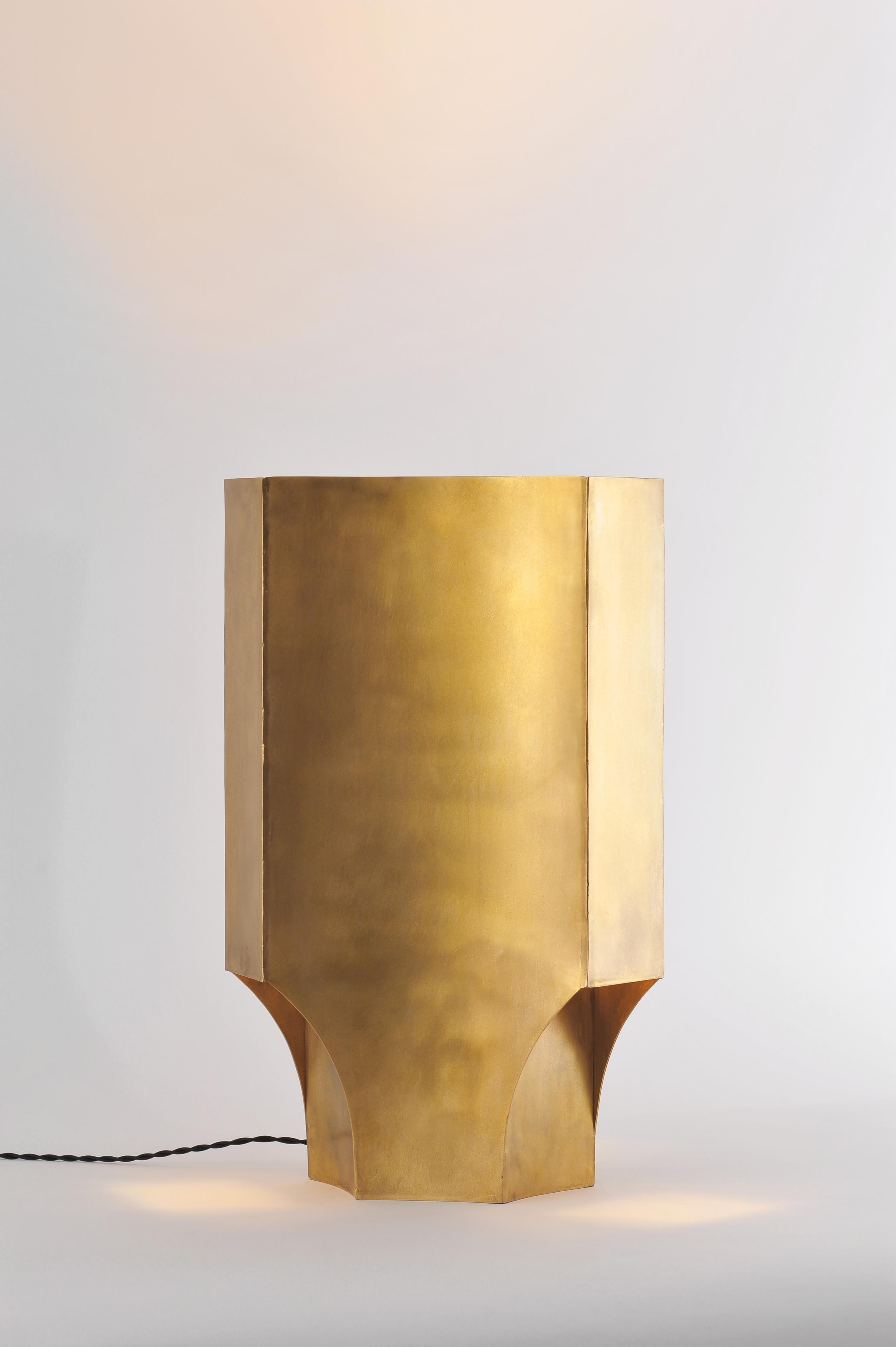 Tischlampe im brutalistischen Stil von Lukasz Friedrich (Moderne) im Angebot