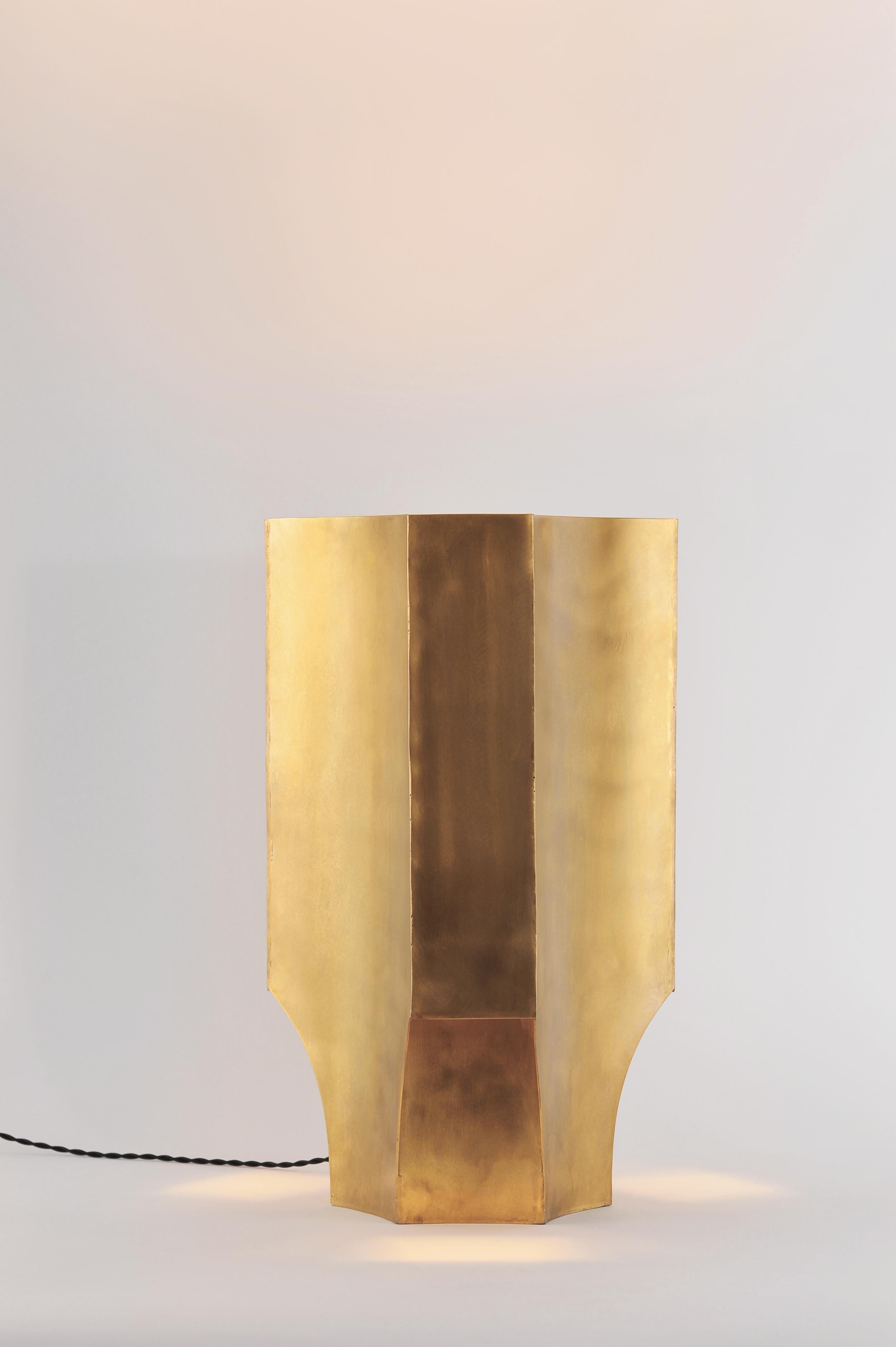 European Brutalist Table Lamp by Lukasz Friedrich For Sale