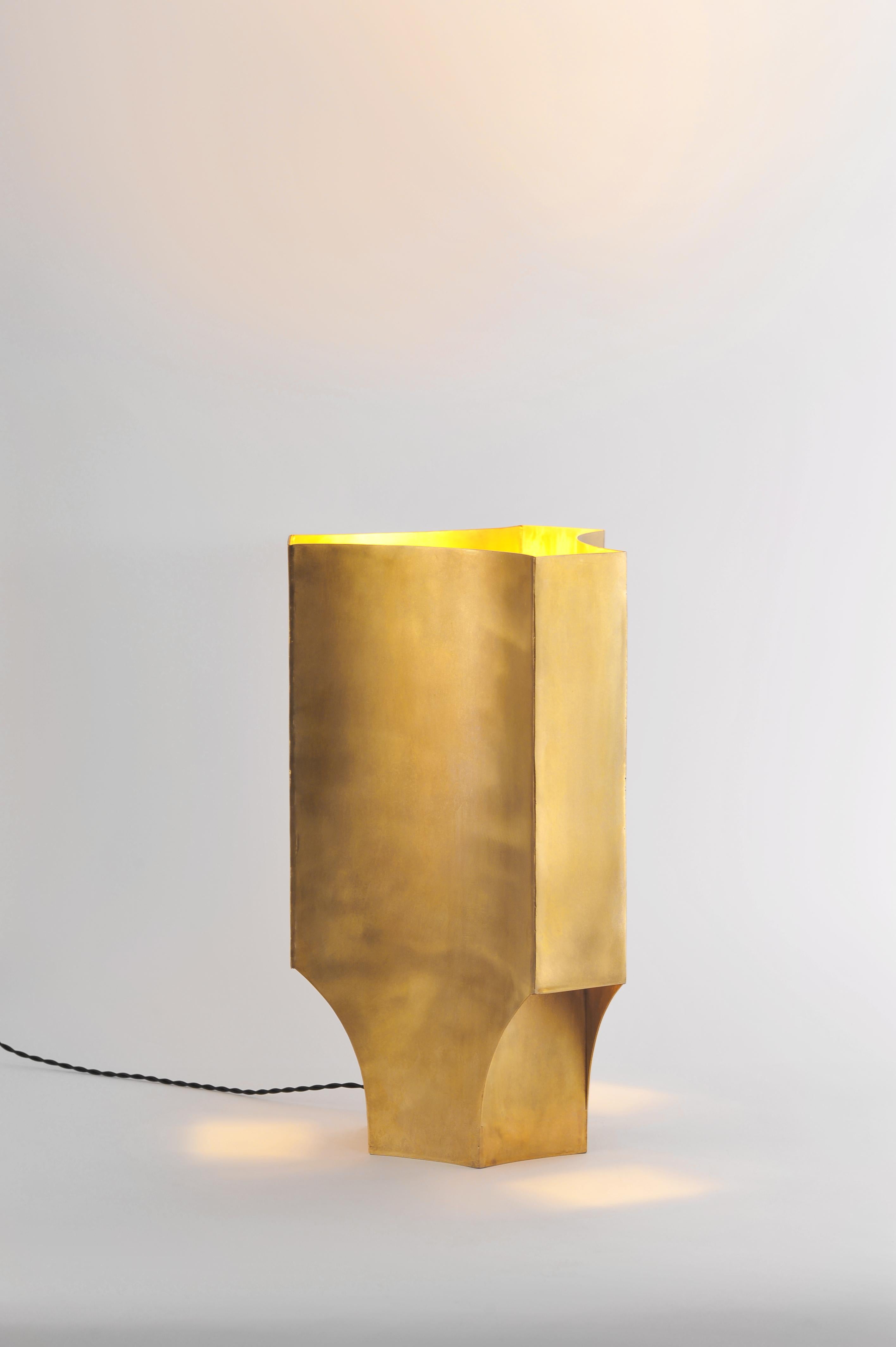 Brutalist Table Lamp by Lukasz Friedrich In New Condition In Geneve, CH