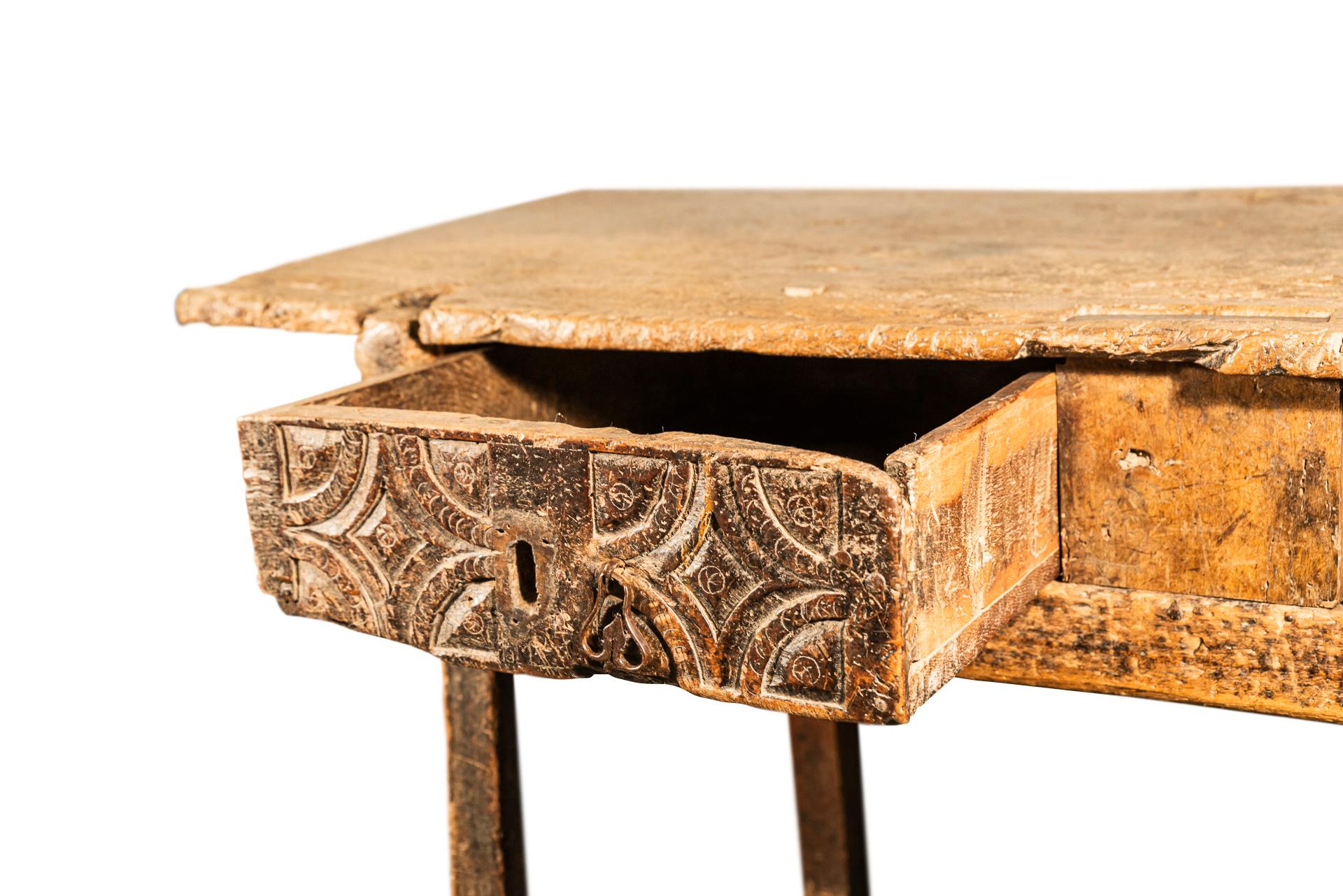 Brutalist Table, Spain, Late 18th Century For Sale 6