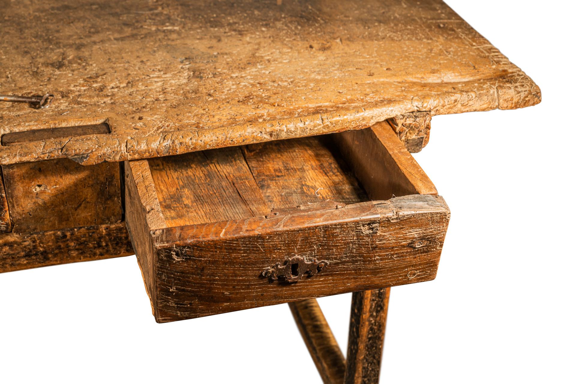 Brutalist Table, Spain, Late 18th Century For Sale 8