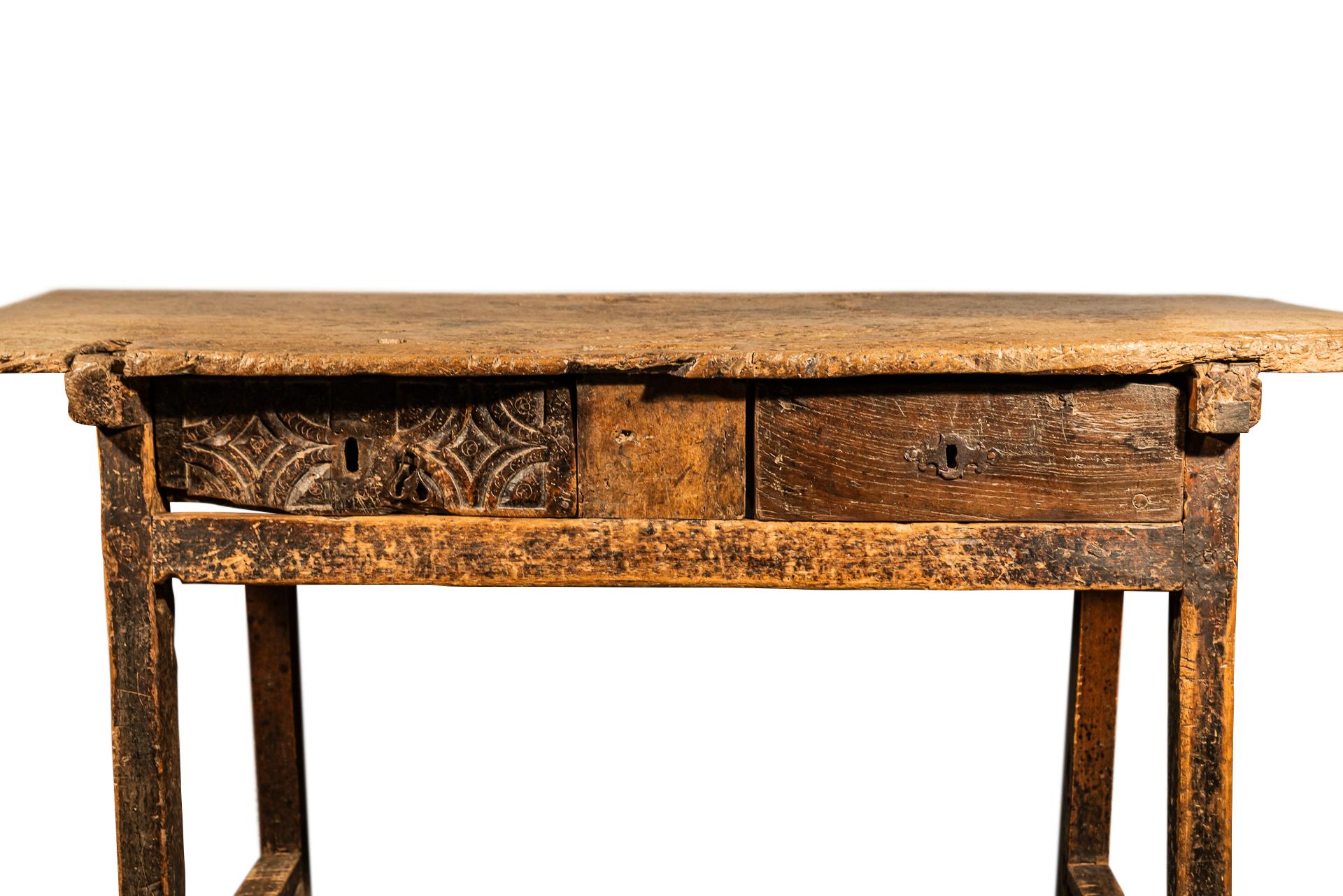 Mid-Century Modern Brutalist Table, Spain, Late 18th Century For Sale
