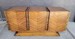Brutalist / Tiki Dresser by United Furniture