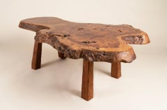 Brutalist Timber Coffee Table