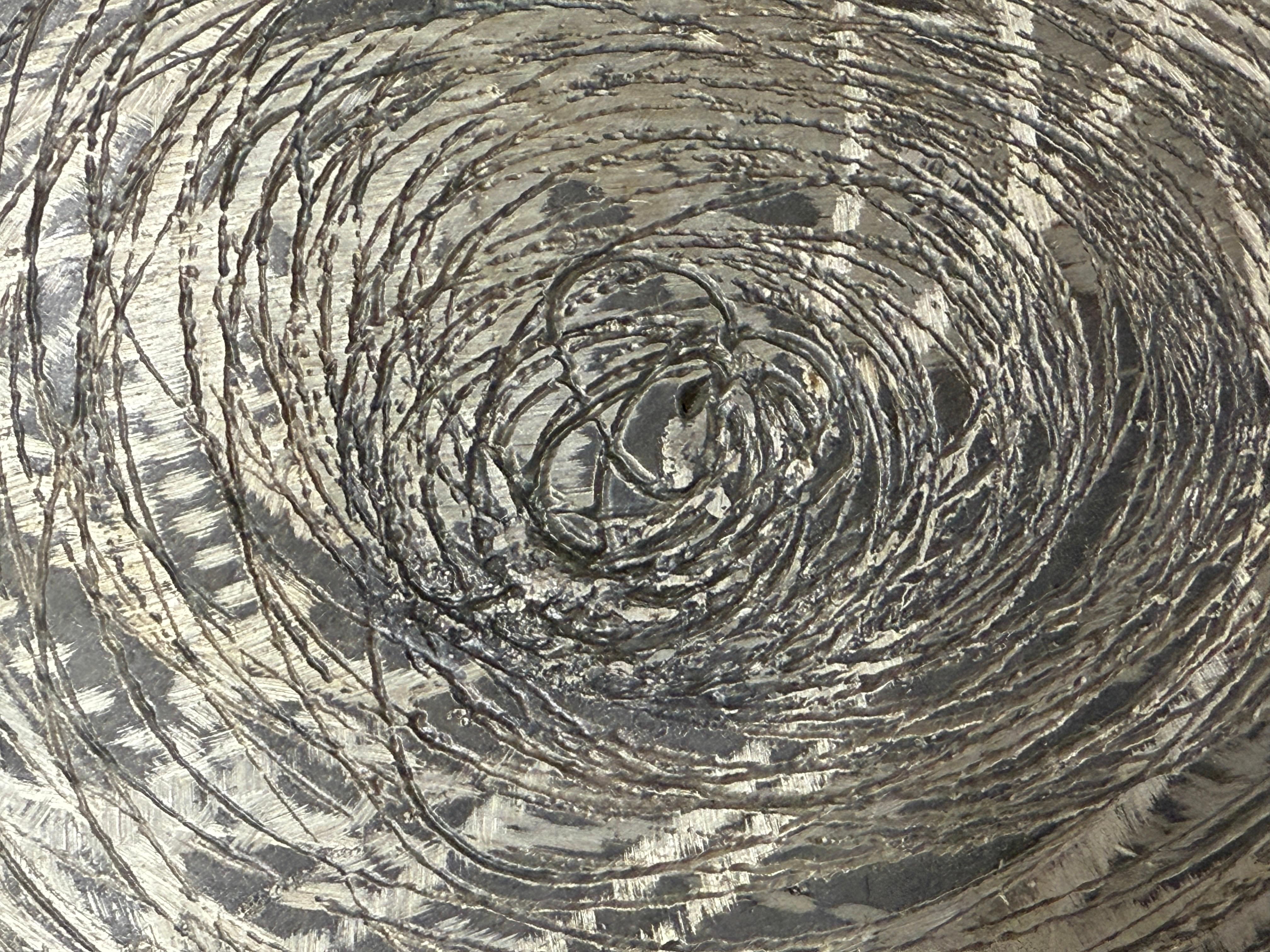 Brutalistischer Medusa-Tisch aus brenngeschnittenem Stahl von James Bearden im Angebot 4