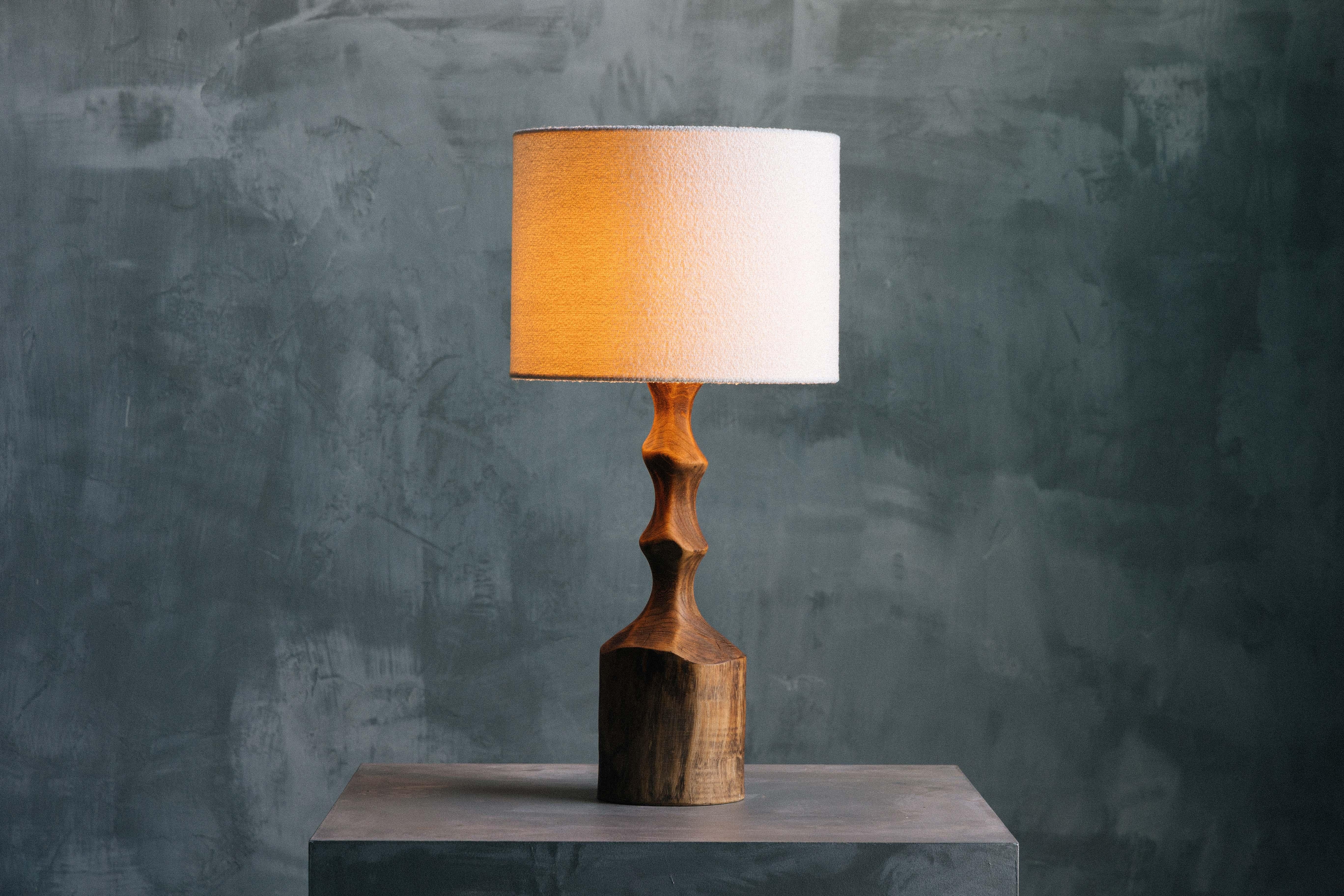 Brutalist Travail Populaire Table Lamp, France, 1970s For Sale 2