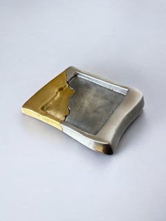 Brutalist tray by Art3, Spain, 1980's