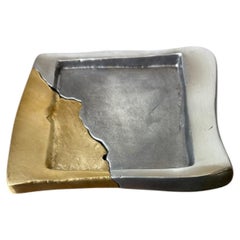 Brutalist tray by Art3, Spain, 1980's