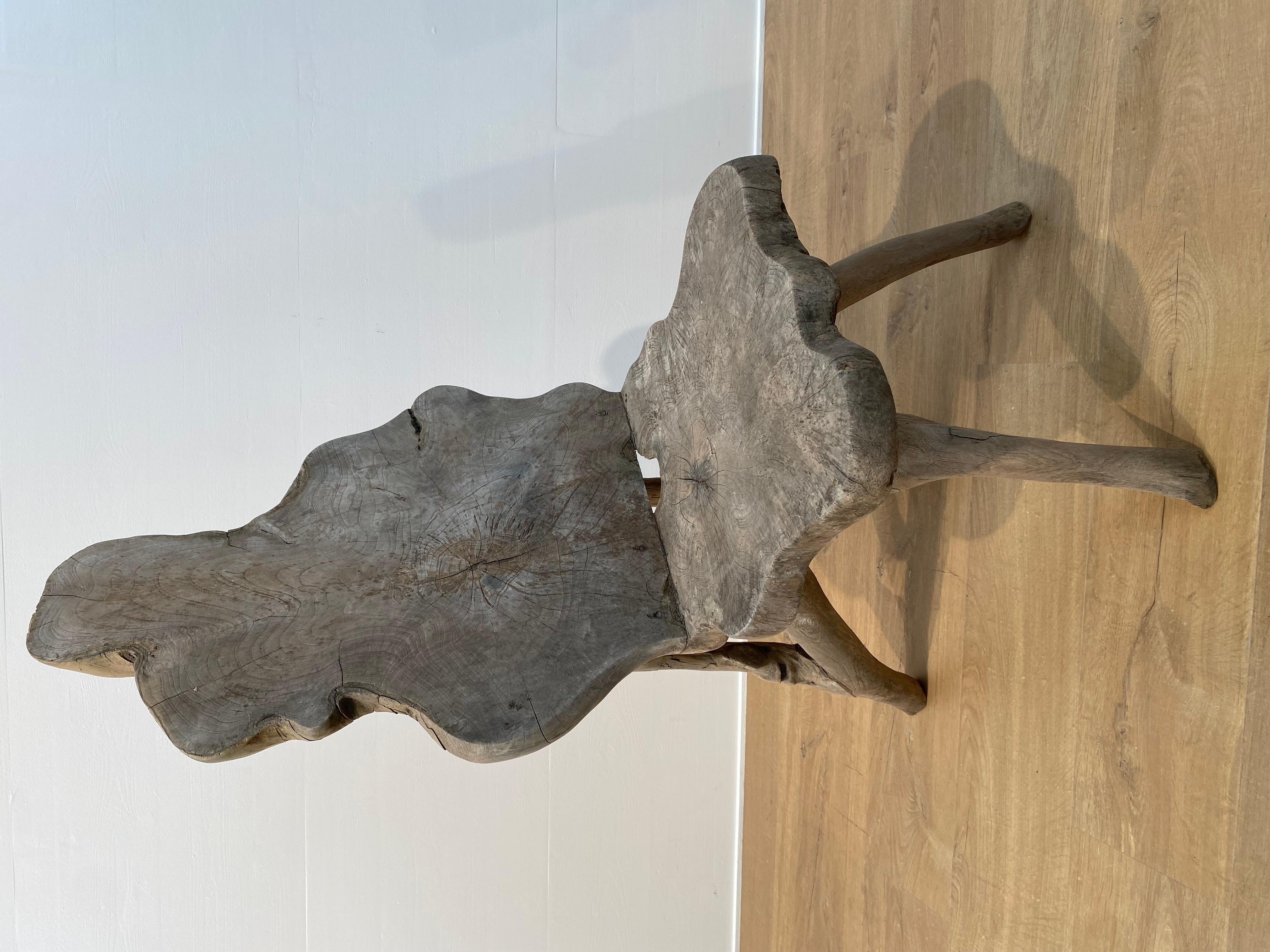 Sedia ad albero brutalista in vendita 5