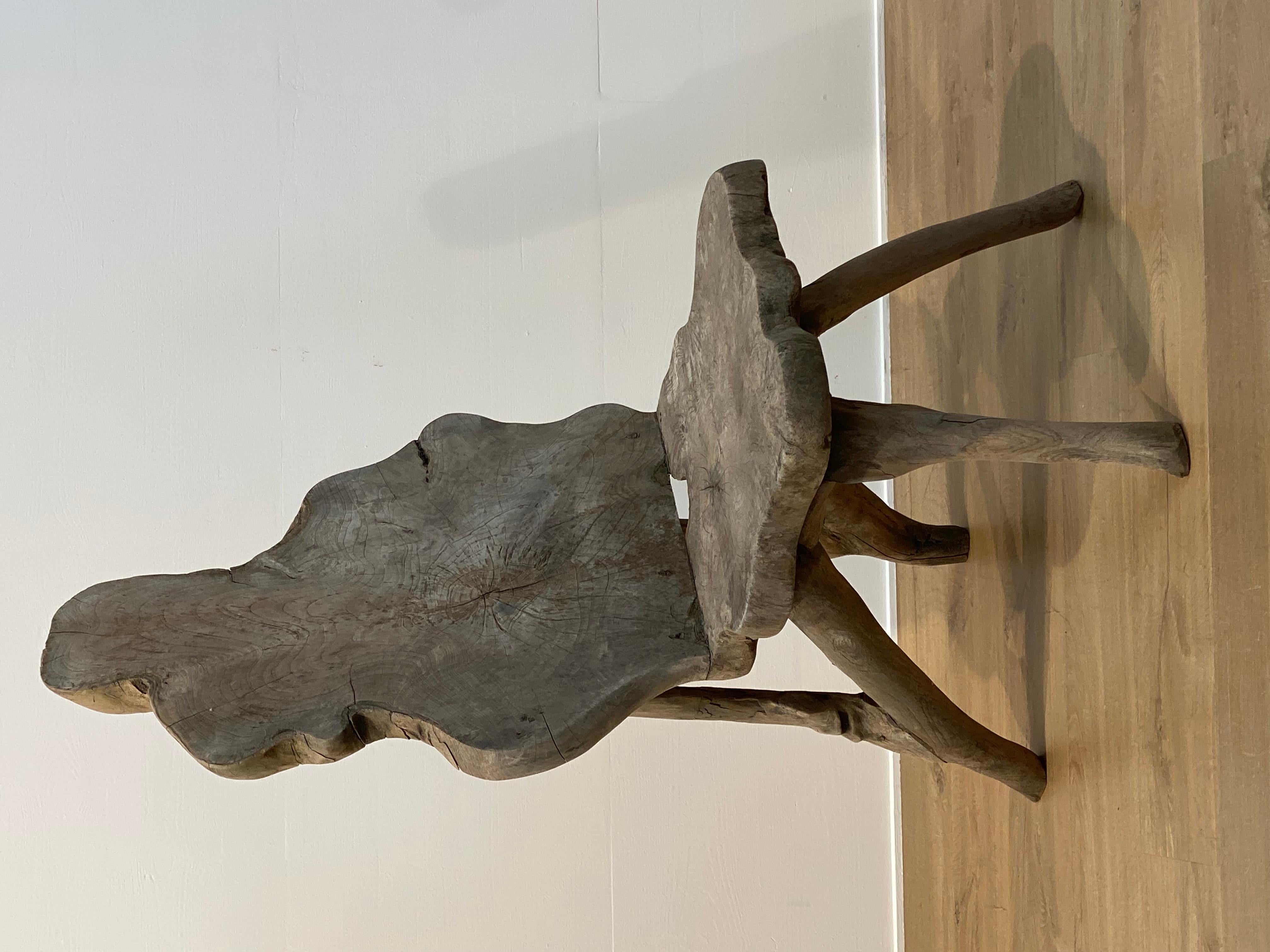 Sedia ad albero brutalista in vendita 6
