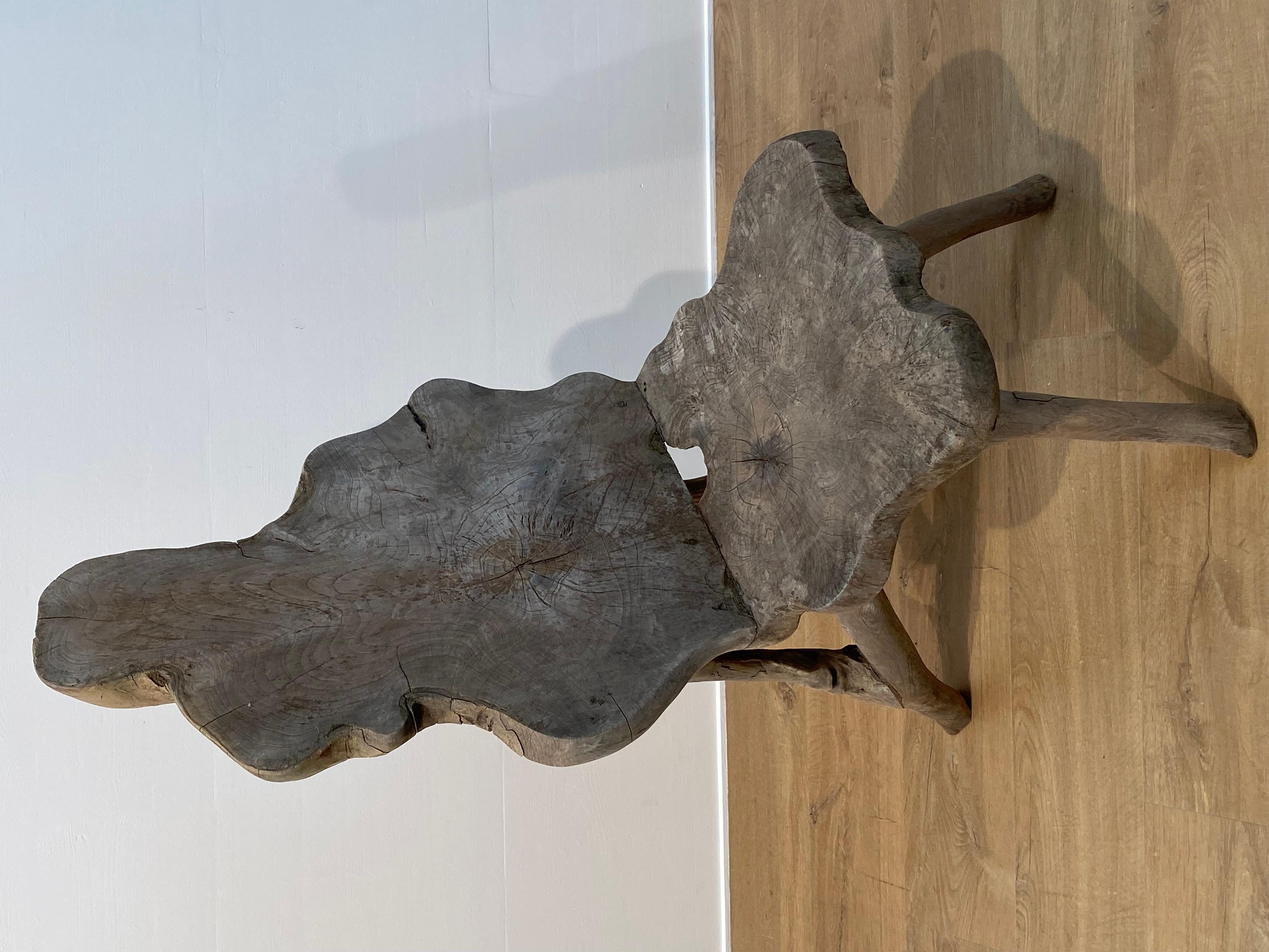 Sedia ad albero brutalista in vendita 3