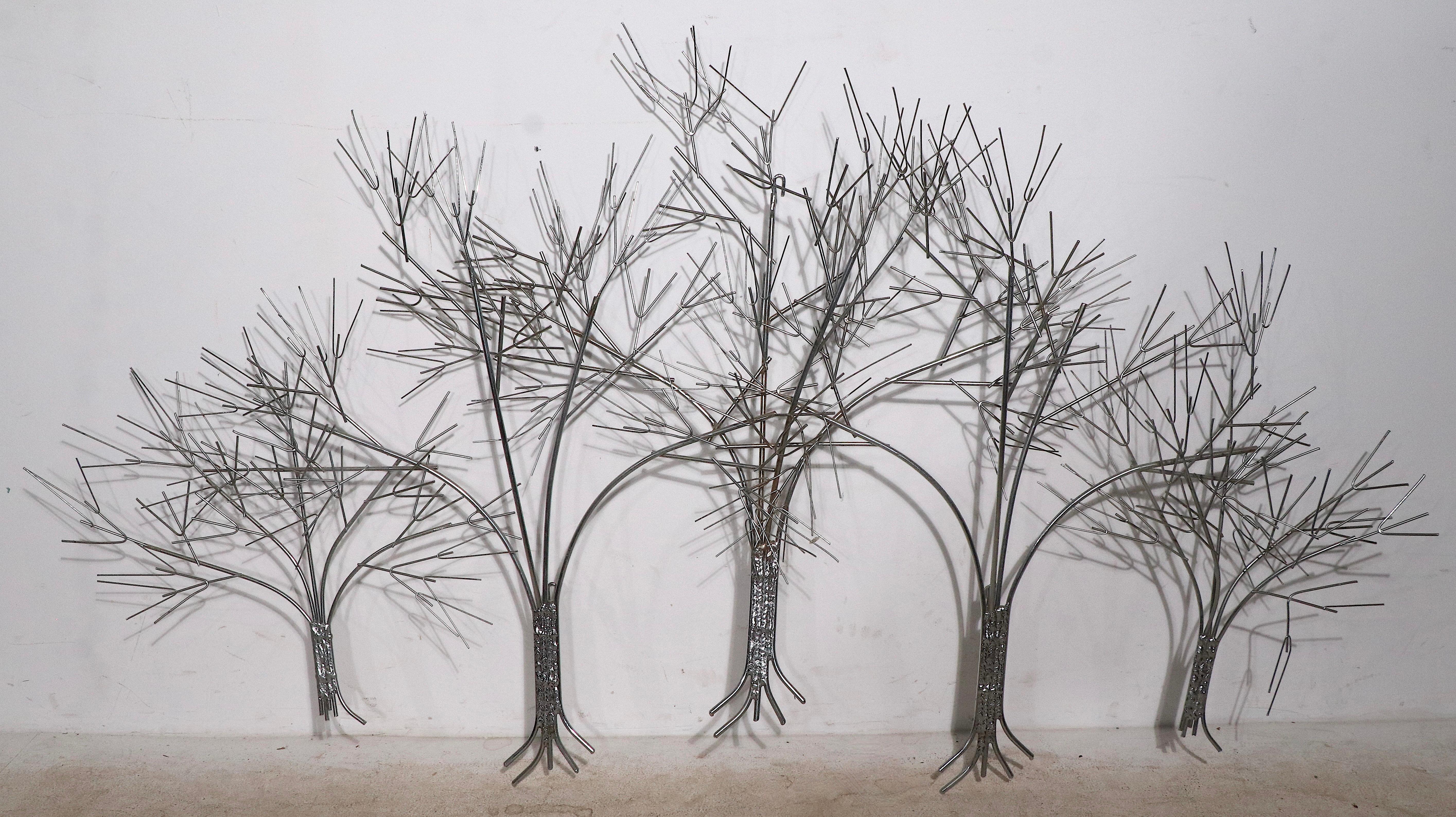 American Brutalist Tree Sculpture by Jere