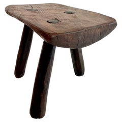 Brutalist Tripod Stool