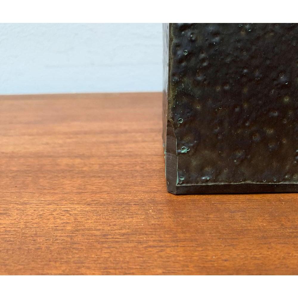 Brutalist Vase from BKW Böttger Keramik Wandsbek, Hamburg, Germany, 1960s For Sale 2