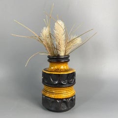 Brutalist vase from the Carstens Tonnieshof manufactory 1960 - West Germany -