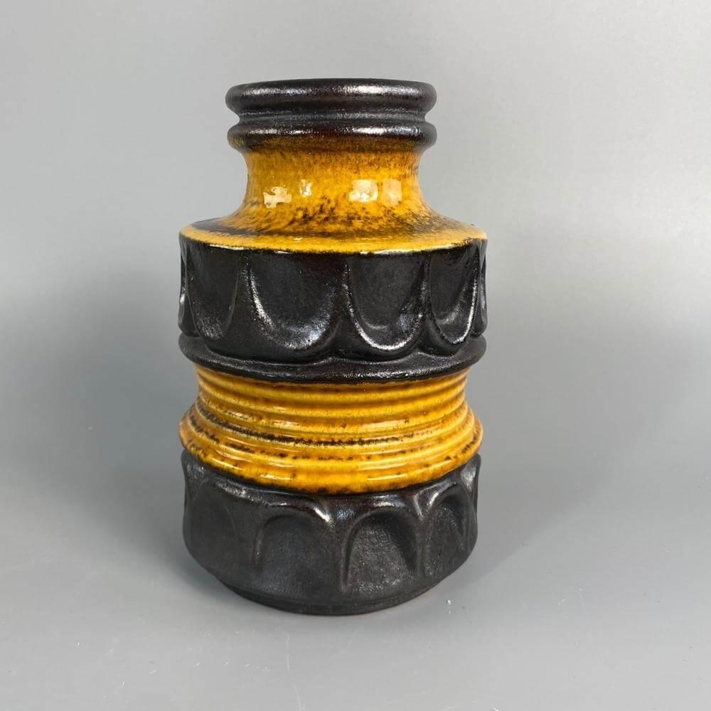 Brutalist vase from the Carstens Tonnieshof manufactory 1960 - West Germany -  In Good Condition In Budapest, HU