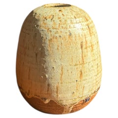 Brutalist vase, Ovar Nilsson, Höganäs, Sweden, 1960's